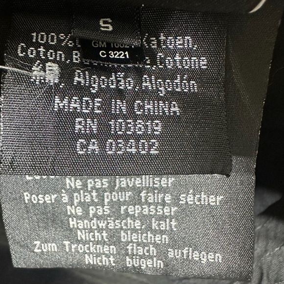 Harley Davidson Stitched Short Bill Hat Black Cap Biker Size Small Women’s VTG - Picture 7 of 8